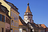 Tower Niggelturm at the town of Gengenbach, Gengenbach, Ortenaukreis, Black Forest, Baden-Wuerttemberg, Germany, Europe