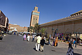 Kasbah Moschee, Rue de la Kasbah, Marrakesch, Marokko, Afrika