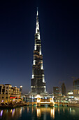 Burdsch Khalifa, Burj Dubai, hoechster Wolkenkrater mit 828 Metern