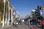 Main street, Disneyland Paris, France
