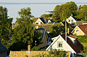 Houses in Arild, Skåne, Sweden