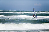 Windsurfing, Skagerrak, Jutland, Denmark