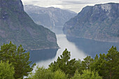Aurland fjord, Norway