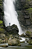 Waterfall at Stalheimskleiva, Norway
