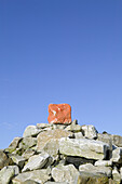 Mark of a hiking trail