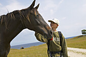 Boy and horse