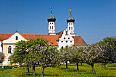 Kloster Benediktbeuern, Benediktbeuern, Oberbayern, Bayern, Deutschland