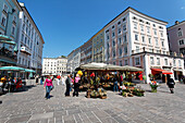 Old Market in the Old Town, Salzburg, Austria, Europe