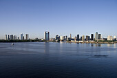 Skyline von Buenos Aires im Sonnenlicht, Argentinien, Südamerika, Amerika