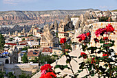 View of the valley of Göreme, Cappadocia, Anatolia, Turkey