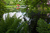 Manor garden, Heimburg manor, Eckerde, Barsinghausen, Lower Saxony, Germany