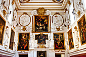 Stuckkünstler Serapotta, Oratorio di San Domenico, Palermo, Sizilien, Italien, Europa