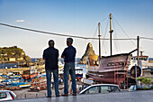 Harbour, Aci Trezza, Riviera dei Ciclopi, Catania, Sicily, Italy