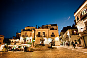 Piazza Duomo, Corso Umberto, Taormina, Sizilien, Italien