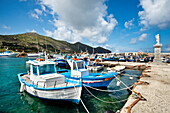 Hafen, Insel Favignana, Sizilien, Italien, Europa