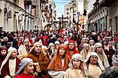 Holy Thursday procession, Marsala, Sicily, Italy