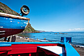 Boats, Rinella, Salina Island, Aeolian islands, Sicily, Italy
