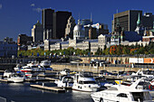 Boote im Alten Hafen, Montreal, Province Quebec, Kanada
