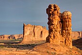 Courthouse Buttes Arches National Park Utah USA