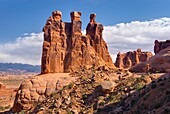 The Three Gossips, Arches National Park Utah USA