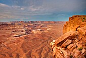 View from the Green River Overlook, Canyonlands National Park Utah USA