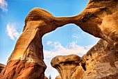 Metate Arch of Devils Garden, Grand Staircase Escalante National Monument Utah