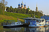 Oka river and Ryazan Kremlin, Ryazan, Ryazan region, Russia