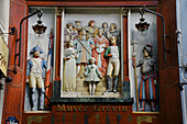 Musee Grevin waxwork museum, entrance from Passage Jouffroy, Paris, France
