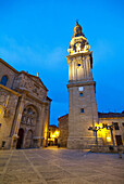 Bell tower of cathedral  1762-1767), Santo Domingo de la Calzada. La Rioja, Spain