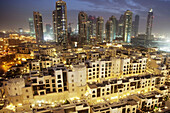 Burj Dubai, Burj Chalifa Tower Area Downtown Burj at dusk, Dubai, United Arabian Emirates