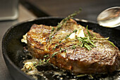 Steak on the pan, Ritz Carlton, Germany