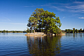 Insel St. Jakob im Staffelsee, Oberbayern, Deutschland