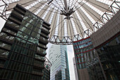 Sony Center, Potsdamer Platz, Berlin, Deutschland