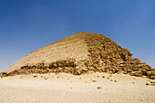 Bent Pyramid built by Old Kingdom Pharaoh Sneferu, Dahshur, Egypt