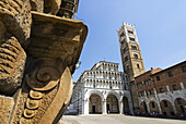 Cathedral of St Martin, Lucca. Tuscany, Italy