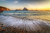 Sunset in Cala D´hort, Ibiza