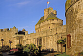 Castle, Saint-Malo. Ille-et-Vilaine, Bretagne, France
