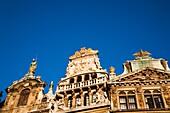 Le Renard and Le Cornet in The Grand Place Brussels Belgium