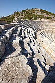 Amphitheatre in Patara, an ancient Lycian city in South West of modern Turkey