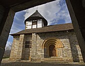 Hermitage of Muskilda  Ochagavia  Roncal valley Navarre  Spain