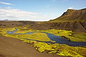 Islande, paysage dans la region de Skaftartunga // Iceland, landscape in Skaftartunga area