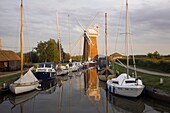 Last rays of Sun in the Evening on Horsey Windpump Norfolk