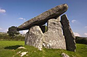 Trethevy Quiot a Neolithic burial chamber Bodmin Moor Cornwall