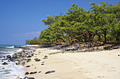 Papalua Strand im Sonnenlicht, Insel Maui, Hawaii, USA, Amerika