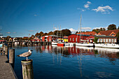 Harbor, Eckernforde, Schleswig-Holstein, Germany