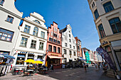 Pedestrian area, Wismar, Mecklenburg-Vorpommern, Germany