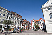 Old town, Wismar, Mecklenburg-Vorpommern, Germany
