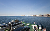 Ferry to Hohe Dune, Warnemunde, Rostock, Mecklenburg-Vorpommern, Germany