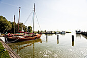 Harbor, Ahrenshoop, Fischland-Darss-Zingst, Mecklenburg-Vorpommern, Germany