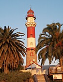 Namibia - The lighthouse is a prominent landmark of the seaside town of Swakopmund